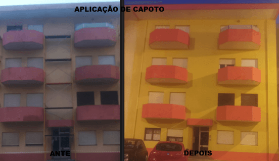 Reabilitação de faixada de predio
